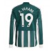 Manchester United Raphael Varane #19 Replika Borta matchkläder 2023-24 Långa ärmar